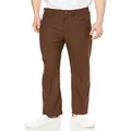 Wrangler WI1141 Flare Pants, Official, Luncher Dress Jeans, Bootcut, Brown (Length: 28.0 inches (71 cm), X-Large