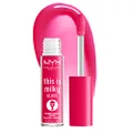 NYX PROFESSIONAL MAKEUP This Is Milky Gloss, Lip Gloss with 12 Hour Hydration, Vegan - Mixed Berry Shake (Raspberry)
