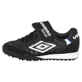Umbro Men's Speciali Pro 98 V22 Turf Soccer Shoe, Black/White, 7.5