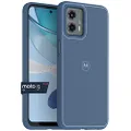 Motorola Moto G 5G (2023) Textured Protective Case- Dusk Blue - Precision fit Shock Absorbing Cases for Enhanced Phone Grip, Style, Drop Protection for Your Moto G 5G 2023