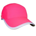 Headsweats Performance Race/Running/Outdoor Sports Hat, High Visibility Neon Pink Reflective