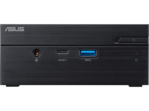 ASUS PN51-S1 Mini PC Barebone with AMD Ryzen 5 5500U Six-core Mobile Processor, up to 64GB DDR4 RAM, Dual Storge Design, WiFi 6, Bluetooth, USB-C with VESA Mount