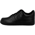 Nike Womens Air Force 1 07 Black/Black Basketball Shoe 9 Women US