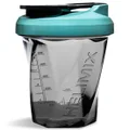 Helimix Vortex Blender Shaker Bottle 28oz | No Blending Ball or Whisk Needed | USA Made | Best Portable Pre Workout Whey Protein Drink Shaker Cup | Mixes Cocktails Smoothies Shakes | Dishwasher Safe