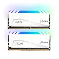 Mushkin Redline RGB White - DDR4 UDIMM - 32GB (2x16GB) 4133MHz CL-19-288-pin1.4V Desktop Ram - Non-ECC - Dual Channel - Lumina Heatsink (MLB4C413KOOP16GX2)