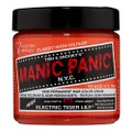MANIC PANIC Electric Tiger Lily Orange Hair Dye – Classic High Voltage - Semi Permanent Bright Orange Neon Hair Color That Glows In Black Light - Vegan, PPD, Ammonia Free (4oz)