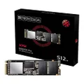 XPG ASX8200PNP-512GT-C 3D NAND NVMe Gen3x4 PCIe M.2 2280 Solid State Drive, 512 GB