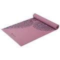 GAIAM Yoga Mat Premium Print Non Slip Exercise & Fitness Mat for All Types of Yoga, Pilates & Floor Workouts, Paisley Tropical, 5mm