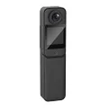 SJCAM C300 4K 30FPS Pocket Camera Ultra HD 40M Underwater Camera 154 Degree Wide Angle (Black)