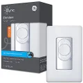 GE Lighting CYNC Smart Dimmer Light Switch, Wire-Free, Bluetooth and Wi-Fi Light Switch