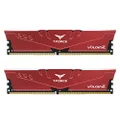 TEAMGROUP T-Force Vulcan Z DDR4 64GB Kit (2x32GB) 3200MHz (PC4-25600) CL16 Desktop Memory Module Ram (Red) - TLZRD464G3200HC16CDC01