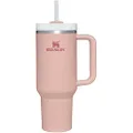 Stanley Quencher H2.0 FlowState Stainless Steel Vacuum Insulated Tumbler with Lid and Straw for Water, Iced Tea or Coffee, Smoothie and More, Pink Dusk, 40 oz