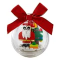 LEGO Christmas Santa Ornament