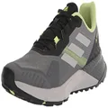 adidas Men's Terrex Soulstride Trail Running Shoes, Grey/Grey/Pulse Lime, 11.5 US
