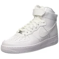 Nike Men's Air Force 1 High '07 White/White Basketball Shoe (14 D(M) US)
