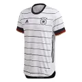 adidas 2020-21 Germany Home Authentic Jersey - White-Black S
