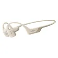 Shokz OpenRun Pro Bone Conduction Sports Headphones, Open-ear Sports Earphones with Mic, Bluetooth Wireless Bone Conduction Headset(Turnover Beige)