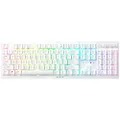Razer DeathStalker V2 Pro - Wireless Low Profile Optical Gaming Keyboard (Clicky Purple Switch) - White Edition - US Layout - World Packaging
