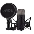 Rode NT1 5th Generation Condenser Microphone with SM6 Shockmount and Pop Filter - Black