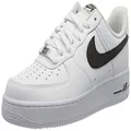 Nike Air Force 1 '07 Lv8 Men's Basketball Shoes, White Black, 10 UK