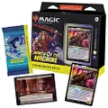 Magic: The Gathering March of the Machine Commander Deck - Growing Threat (100-Card Deck, 10 Planechase cards, Collector Booster Sample Pack + Accessories)