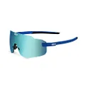 Koo Supernova Mirror Lens Cycling Sunglasses, Matte Blue/Turquoise