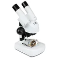 Celestron – Stereo Microscope – Celestron Labs S20 – Ergonomic Binocular Head – 20x Magnification