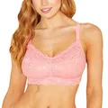 Cosabella Women's Say Never Curvy Sweetie Bralette, Quartz Pink, Extra Small