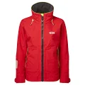 Gill OS3 Women's Coastal Sailing & Boating Jacket - Waterproof & Stain Repellent - Red