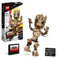 LEGO® Marvel I am Groot 76217 Building Kit; Collectible Baby Groot Model for Play and Display; Gift for Kids Aged 10+ (476 Pieces)