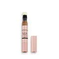 Makeup Revolution Eye Bright Concealer, Buildable Coverage, Dewy Finish, Deep Tan, 3ml