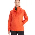 MARMOT Women's Precip Eco Jacket | Classic, Breathable, Waterproof, Red Sun, Large