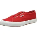 Superga Men's Fashion Trainers Gymnastics Shoes, US-0 / Asia Size s, Red (Red-white), 6