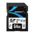 SABRENT Rocket v90 64GB SD UHS-II Memory Card R280MB/s W250MB/s (SD-TL90-64GB)