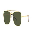 Ray-Ban Rb3636 New Caravan Square Sunglasses, Legend Gold/Green, 55 mm