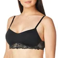 Calvin Klein Women's Perfectly Fit Flex Lightly Lined Wirefree Bralette, Black, X-Large