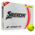 Srixon Z Star XV 8 - Docena de Pelotas de Golf Premium - Nivel Tour - Rendimiento - Uretano - 4 Piezas - Accesorios de Golf Premium y Regalos de Golf