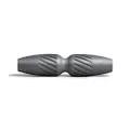 RAD Helix I High Density Firm Travel Foam Roller for Low Back, IT Bands, Glutes, Spine, Quads and Hamstrings Self Myofascial Release, Massage, Mobility and Recovery Tool