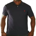Polo Ralph Lauren Men Classic Fit Pony Logo Mesh T-Shirt (X-Large, Newport Navy)