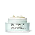 ELEMIS Pro-Collagen Marine Cream SPF 30 | Lightweight Anti-Wrinkle Daily Face Moisturizer Firms, Smoothes, Hydrates, & Delivers Sun Protection | 50 mL