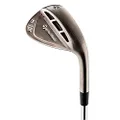 TaylorMade Milled Grind Hi Toe Raw Wedge Mens Right Hand Steel Stiff Standard Bounce 60.10, Copper/Raw