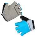 Endura Men's Xtract Lite Cycling Mitt Glove - Pro Road Bike Gloves Hi-Viz Blue, X-Large