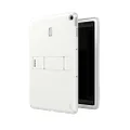 Speck Google Pixel Tablet 2023 Case and Stand - Full Back, Thin, Scratch Resistant, Drop Protection & Adjustable Kickstand - Works with Google Pixel Charging Speaker Dock - White & Silver StandyShell
