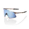 100% HYPERCRAFT Sport Performance Frameless Sunglasses (Matte Copper Chromium - HiPER Blue Multilayer Mirror Lens)