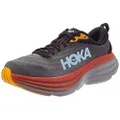 HOKA ONE ONE Men's Running Shoes, Anthracite Castlerock, 9 US