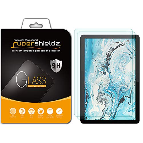 Supershieldz (2 Pack) Designed for Lenovo Chromebook Duet 10.1 inch Screen Protector, (Tempered Glass) Anti Scratch, Bubble Free