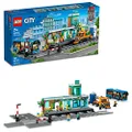 LEGO City Train Station 60335 Building Toy Set for Boys, Girls, and Kids Ages 7+ (907 Pieces)