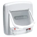 PetSafe Staywell, Deluxe Magnetic Cat Flap, White, Selective Entry, 4 Way Locking