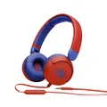 JBL JR310 Kids Wired On-Ear Headphone, Red