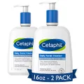 Cetaphil Face Wash, Daily Facial Cleanser for Sensitive, Combination to Oily Skin, NEW 16 oz 2 Pack, Gentle Foaming, Soap Free, Hypoallergenic